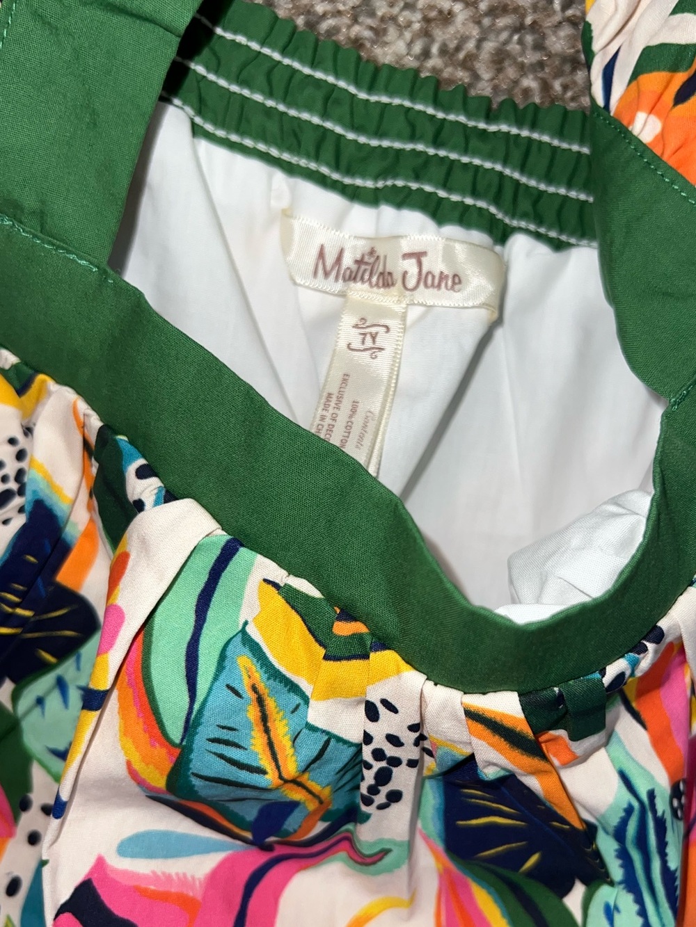 Matilda Jane girls tunic top size 7 in great condition! 💕 - Picture 3 of 3